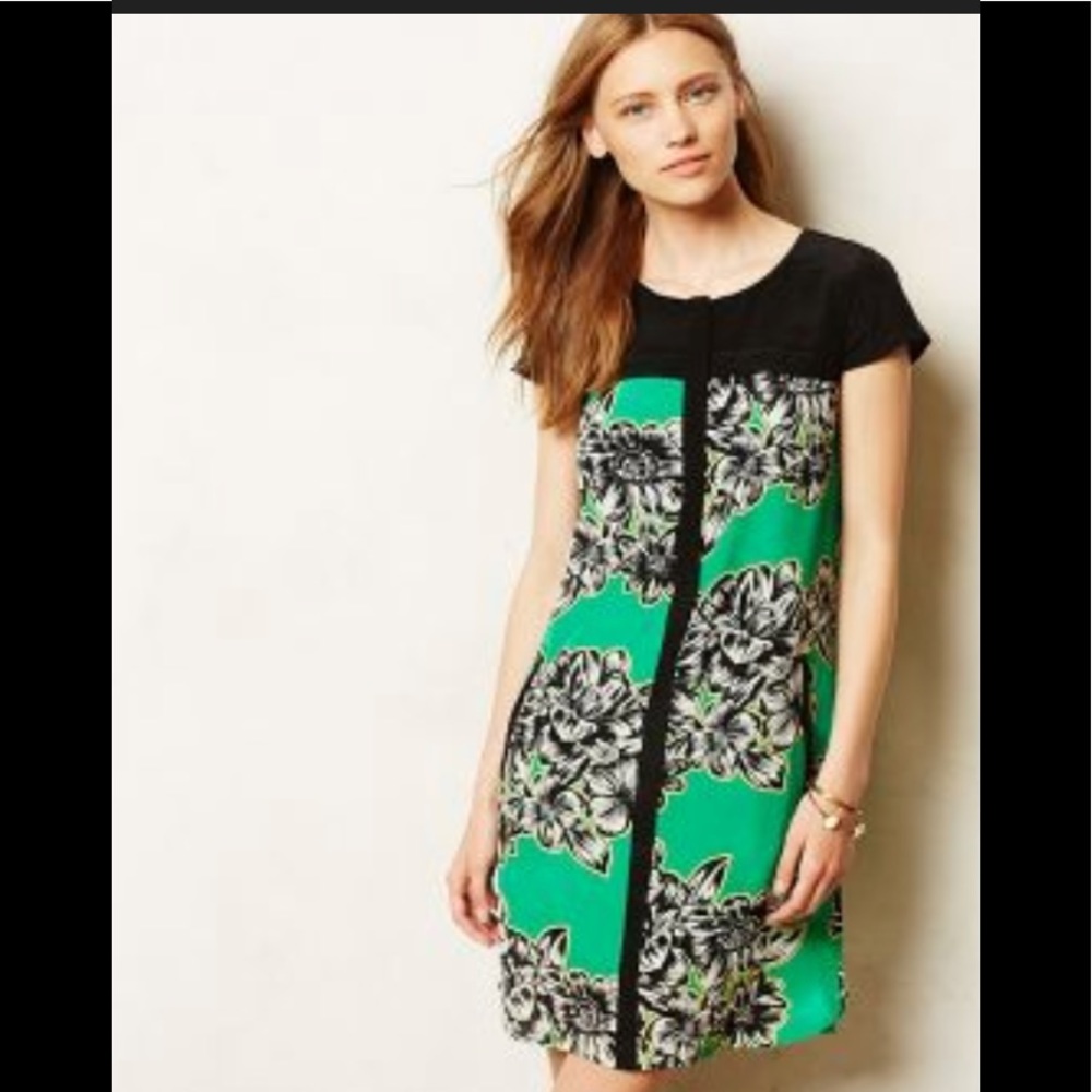 Anthropologie Floral Dress